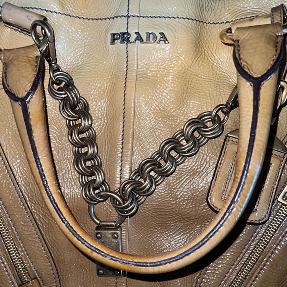 D0003 Prada purse with gold tone hardware - Picture 7 of 16